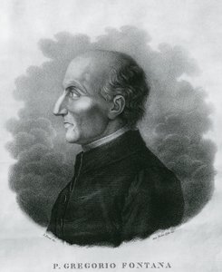 Portrait of Gregorio Fontana, Italian mathematician