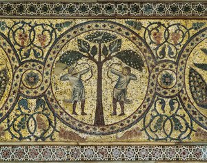Two Hunters with Bows (detail)