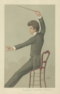 Signor Pietro Mascagni by Liborio Prosperi