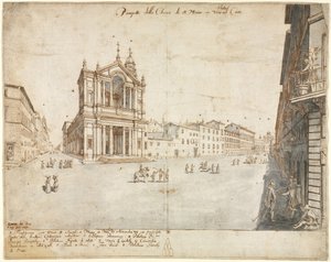 Eighteen Views of Rome: Santa Maria in Via Lata
