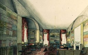 The Library at Aynhoe by Lili Cartwright