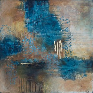 Deep Blue Abstract Textures