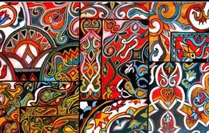 Egyptian Tent Designs, 2016 by linda arthurs