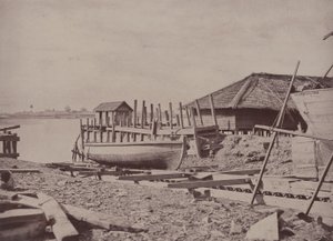 Rangoon: Patent Slip by Linnaeus Tripe