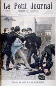 Assassination of a Policeman by an Anarchist, 1895