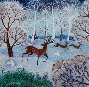 Cool Stag by Lisa Graa Jensen