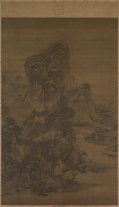 Landscape in the Style of Juran, 1368-1644 by Liu Du