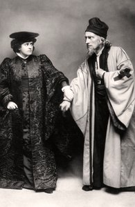 Gertrude Elliott and Johnston Forbes-Robertson in The Merchant of Venice