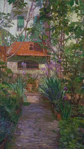 The Triptych or Garden in Bloom (side panel)