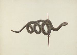 Serpent Weather Vane by Lloyd Broome