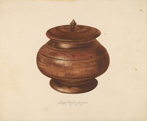 Spice Box, 1939 by Lloyd Charles Lemcke
