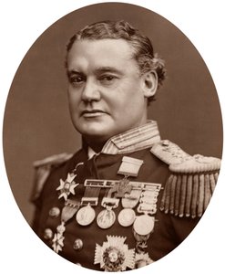 Rear-Admiral Sir William Nathan Wright Hewett, 1882 by Lock and Whitfield