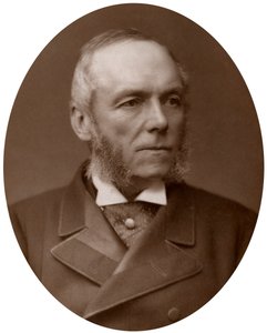 Right Hon George Osborne Morgan, QC, MP, Judge Advocate-General, 1883 by Lock and Whitfield