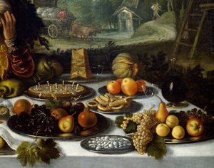 Table spread (detail) by Lodewijk Toeput