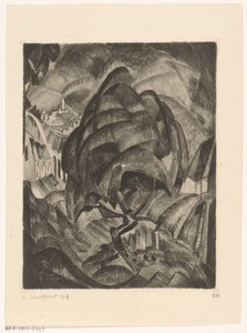 Tree in a Hilly Landscape