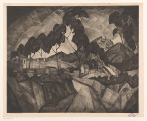 Hilly Landscape in Provence