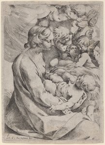 Madonna and Child with Angels