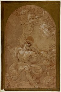 Study for Saint Jerome by Lodovico Carracci