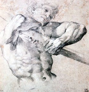 Study of a Figure by Lodovico Carracci