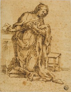 Virgin Annunciate by Lodovico Carracci