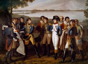 Napoleon I Ordered to Lay a Bridge Over the Danube at Ebersdorf