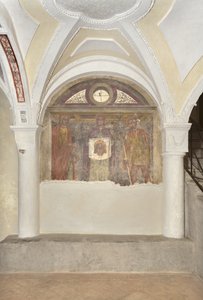 Veronica Between Saint Christopher and the Holy Knight by Lombard School