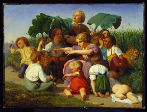 The Story Teller by Lorens Frolich