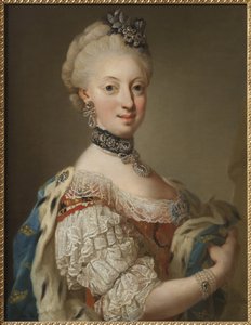 Portrait of Sophia Magdalena of Denmark, Queen of Sweden