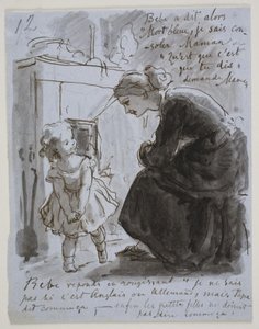 Baby at Home by Lorenz Frølich