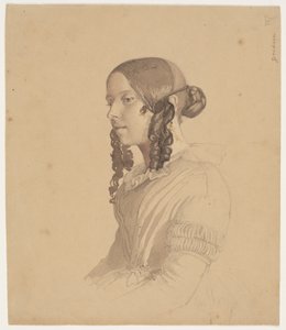 Portrait of a Lady (Helene v. Germadt) by Lorenz Frølich