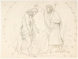 The Baptism of Christ by Lorenz Frølich