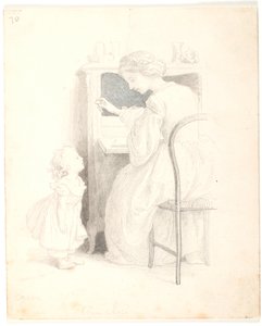 Lili Will Sing for a Sou by Lorenz Frølich