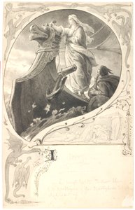 The Storm by Lorenz Frølich