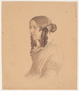 Portrait of a Lady (Helene v. Germadt) by Lorenz Frølich