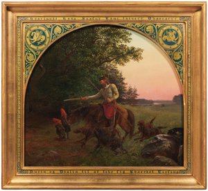 The King Svafur Forces Durin and Dvalin to Promise him the Tirfing Sword by Lorenz Frølich