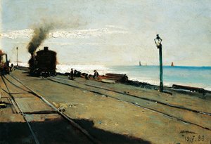Train by Lorenzo Delleani