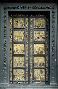 Gate of Paradise, realized by Lorenzo Ghiberti by Lorenzo Ghiberti