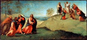 Christ Leading the Apostles to Mount Tabor