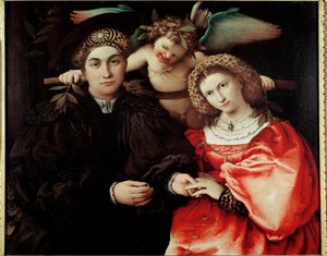 Portraits of Marsilio Cassotti and His Wife Faustina