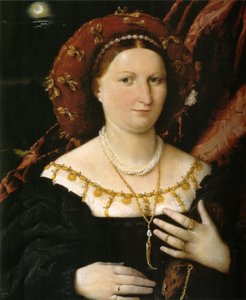 Portrait of Lucina Brembati