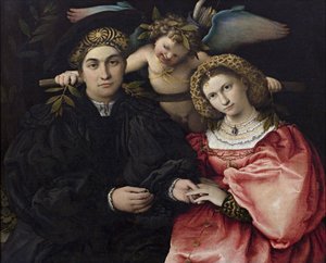 Portrait of Marsilio Cassotti and His Bride Faustina