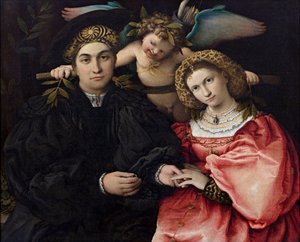 Portrait of Marsilio Cassotti and His Bride Faustina