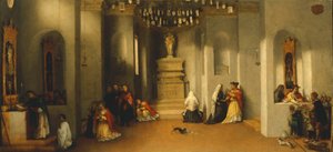 The Calling of Saint Lucia by Lorenzo Lotto