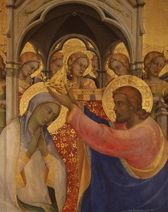 Coronation of the Virgin (detail)