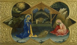 Nativity (detail) by Lorenzo Monaco