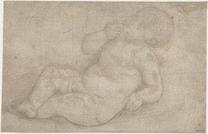 Study for a Reclining Christ Child