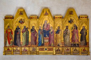 Madonna and Child Enthroned