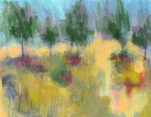 Colorful Abstract Landscape