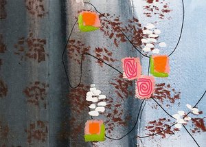 Colorful Organic Forms by Lori Ann Folz