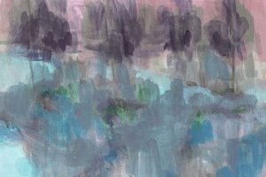 Dreamy Abstract Landscape